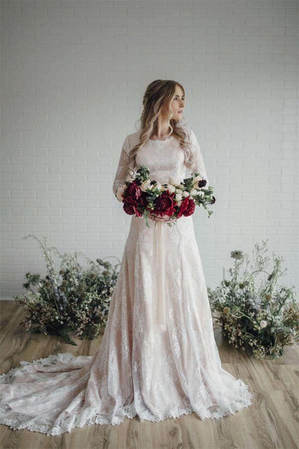 modest wedding dress